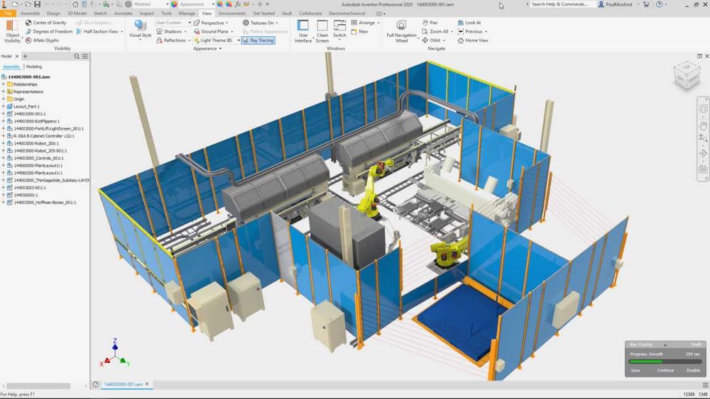 Autodesk Inventor Professional 2025 PL pełna licencja 3 lata CAD 3D CAM projektowanie mechaniczne modelowanie części