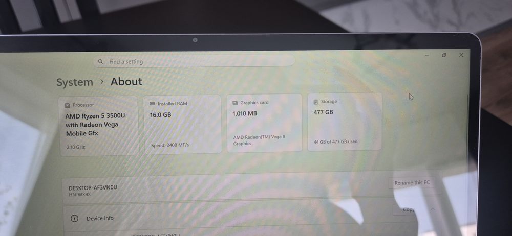 Huawei MateBook 13 | Ryzen 5 | 16 GB RAM | 512 GB SSD | klawiatura RU-EN