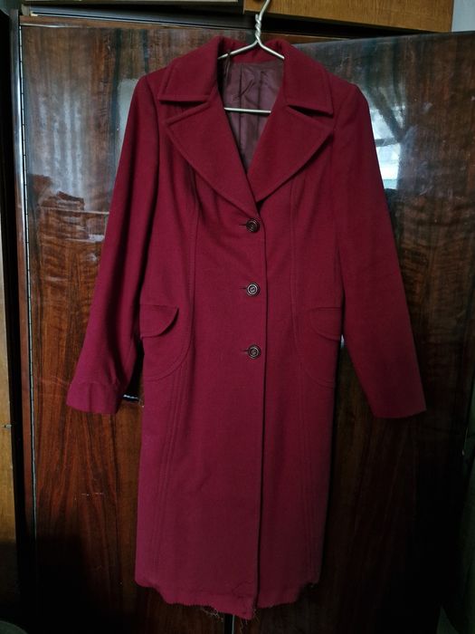 Пальто вовняне/шерстяне довге