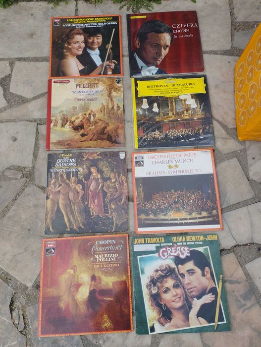 Vários discos vinil