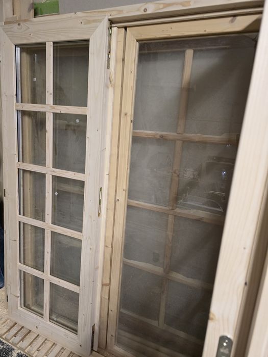 Okno  drewniane 150 x 200