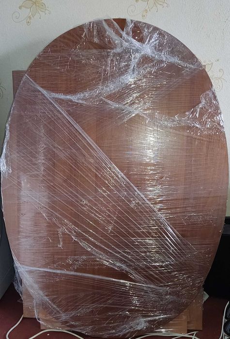 Комплект 3 стола: 2 угловых письменных стола + овальный офисный стол: 5 ...