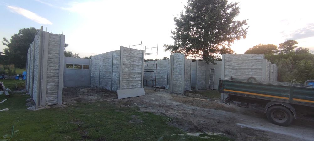 [OFERTAZIMOWA-10%] Słupki betonowe: wiaty, garaże z płyt betonowych