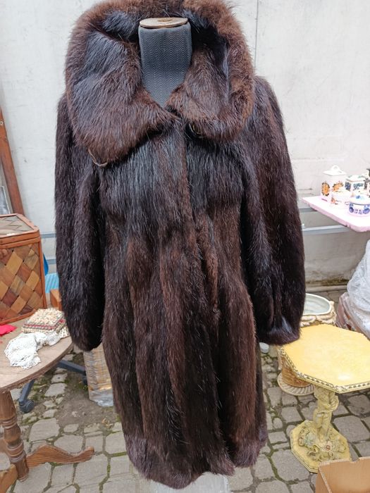 Piękne futro z nutrii