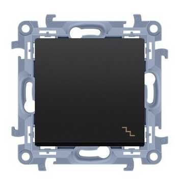 Łącznik schodowy CW6.01/49 czarny mat Simon10 Kontakt-Simon- 2szt.