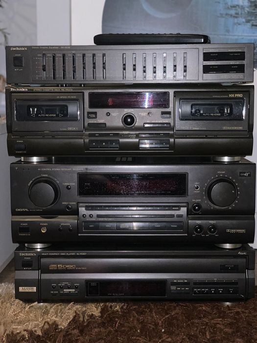 Cały zestaw Technics SA-GX670