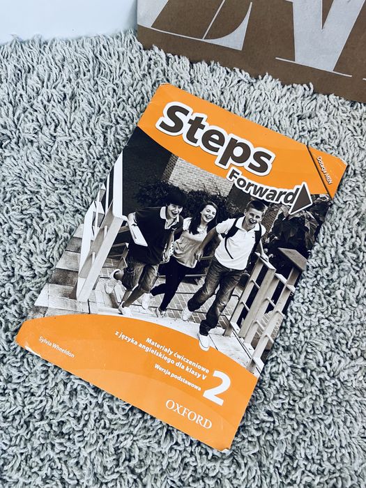 Steps forward klasa 2 zeszyt cwiczen do jezyka angielskiego szkola pod