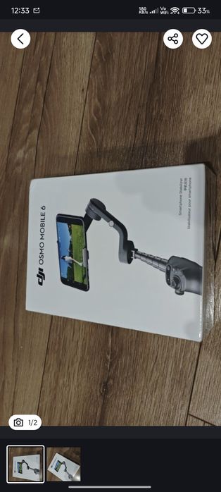 Gimbal DJI OM 6 (Osmo Mobile 6) nowy folia