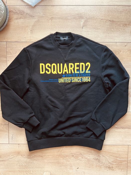 Dsquared2 bluza młodzieżowa szerokość podpachami-50 cm