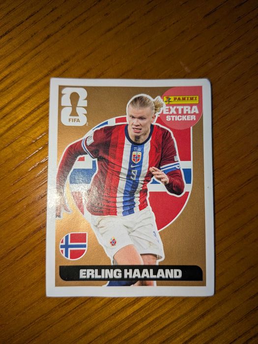 Erling Haaland Extra Sticker Bronze 2026