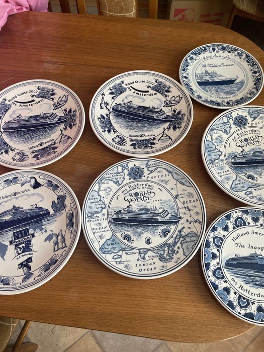 Zestaw talerze ozdobne na ścianę