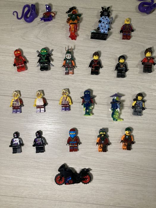Lego мініфігурки Ninjago ,і інші