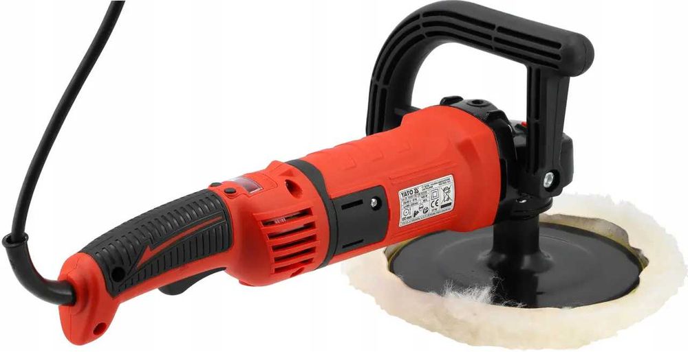 Полірувальна машина електрична Yato YT-82198 180мм /1400Вт /3200 об/хв