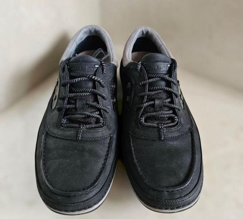 Кожаные кроссовки, мокасины "Clarks "