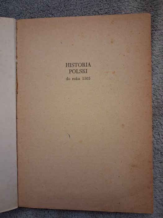 Historia Polski do 1505