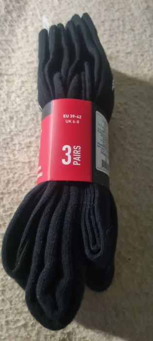 Skarpety męskie Puma r.39-42 nowe czarne
