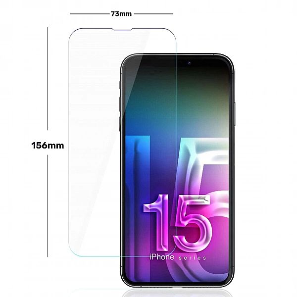 Szkło hybrydowe 3MK do Apple iPhone 15 Pro Max 1 szt.