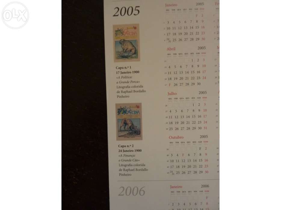 Receitas Silampos/ Calendário Raphael B. Pinheiro 2005