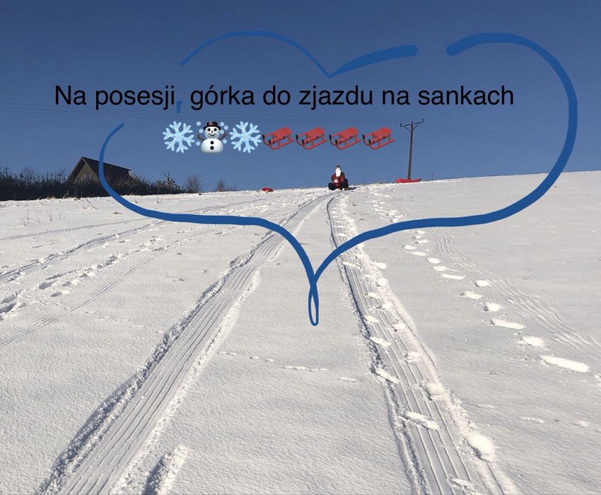 DREWNIANY domek w górach. Ferie. Wyciągi. WIDOKI na góry. PIENINY.