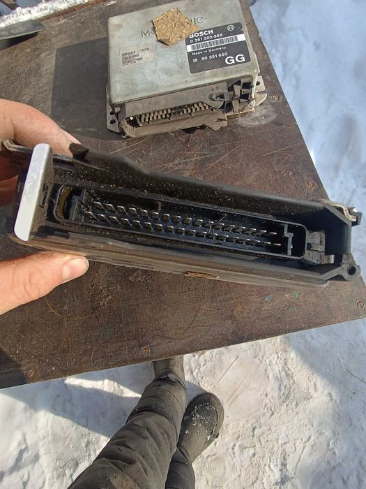 ЕБУ Мозги Опель Омега А Блок Управления Двигателем Вектра Рекорд