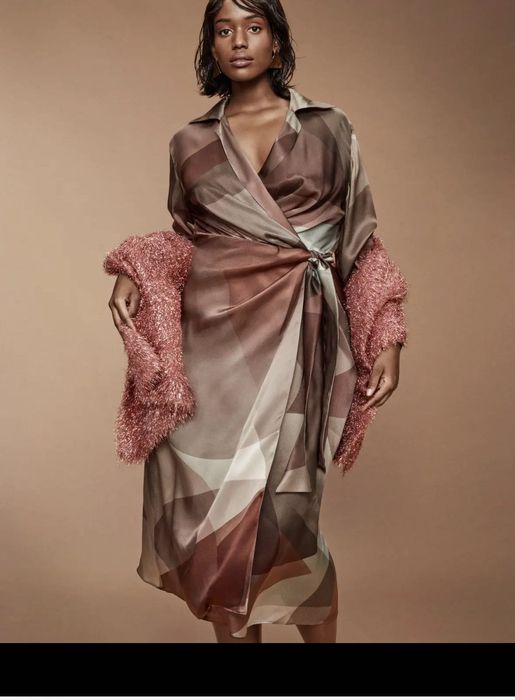 Нова сукня шовк Marina Rinaldi by Max Mara Італія