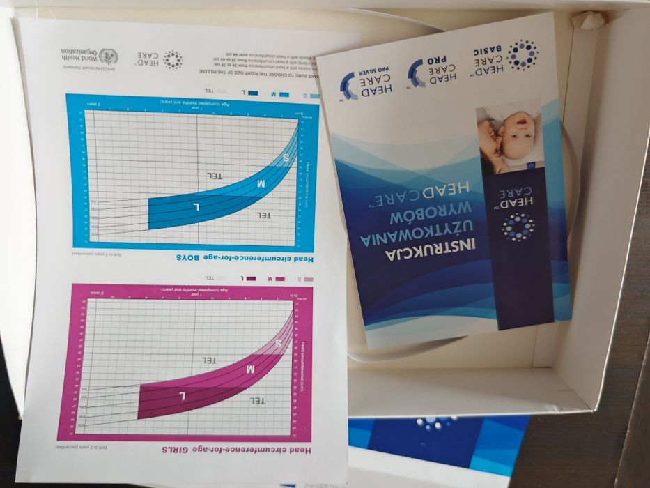 Poduszka na plagiocefalię - HEAD CARE PRO rozm. M