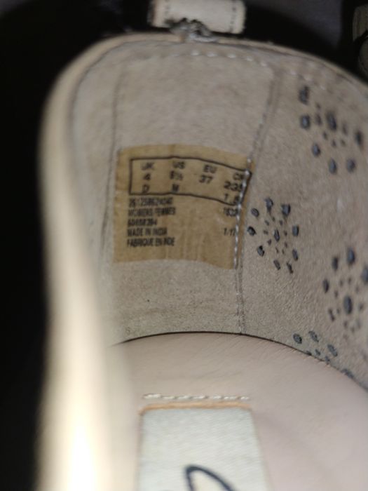 Туфли Clarks, кожа, размер 37