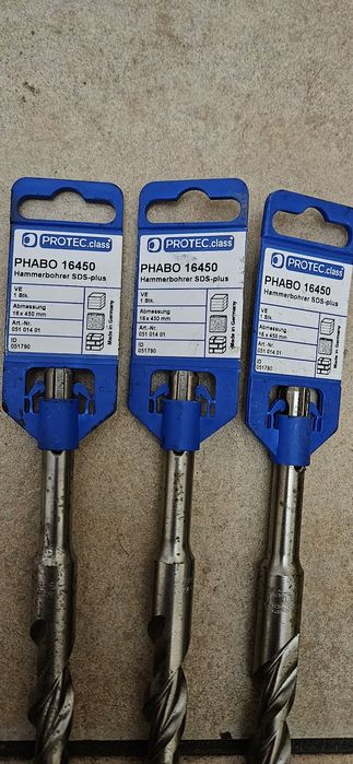 Wiertła SDS-PLUS 16×450mm