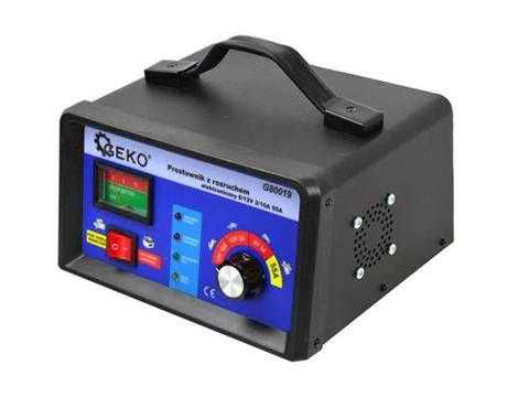 Prostownik ładowarka z rozruchem elektroniczny 6/12V 2/10A 55A G80019