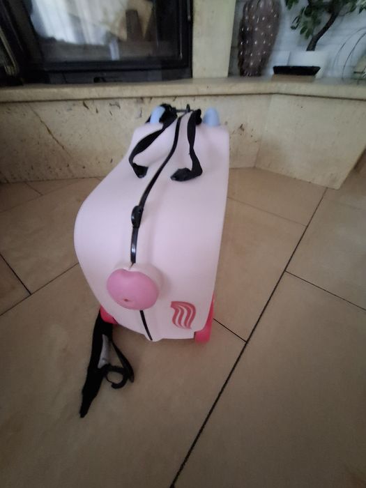 Walizka dziecięca na kółkach pegaz