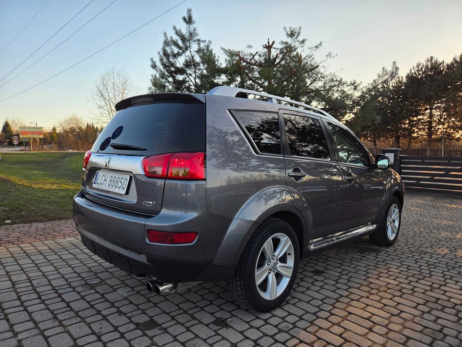 Peugeot 4007 2.2 HDi 156KM 4x4 Stan BDB Bez rdzy (Bliźniak Mitsubishi Outlander)