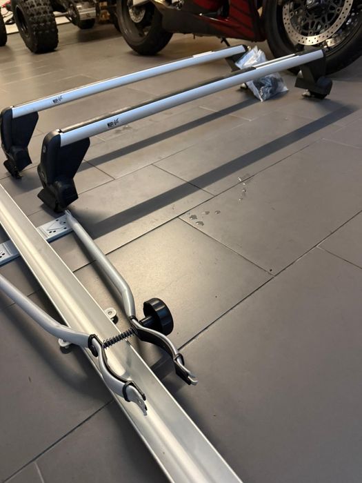 Barras de tejadilho, Audi A4 + suporte de bicicletas