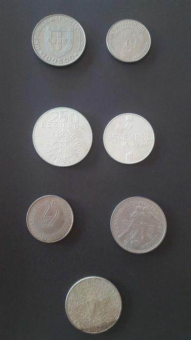 Moedas com alguma antiguidade