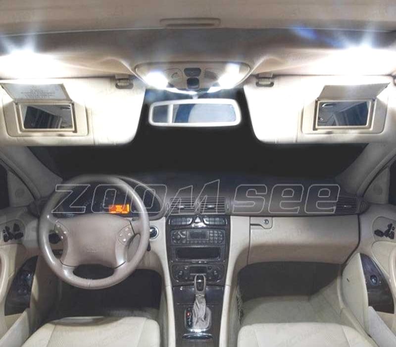 KIT COMPLETO 14 LAMPADAS LED INTERIOR PARA MERCEDES CLK W208 CLK320 CLK430 COUPE CONVERTIBLE 98-02