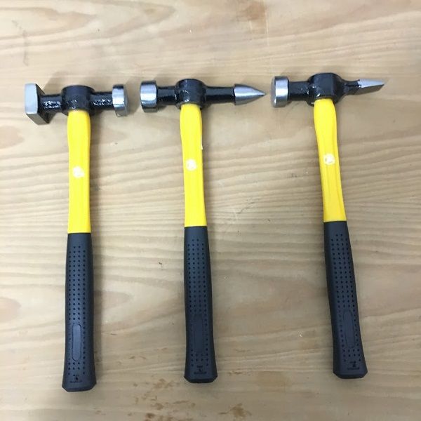 (Com Iva) Kit Bate Chapa 7 Peças Martelos e Tais JBM