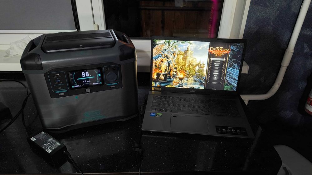 Зарядна Станція "Flashfish P15 / 1500 Вт / 1008 Вт⋅год / Li-ion"