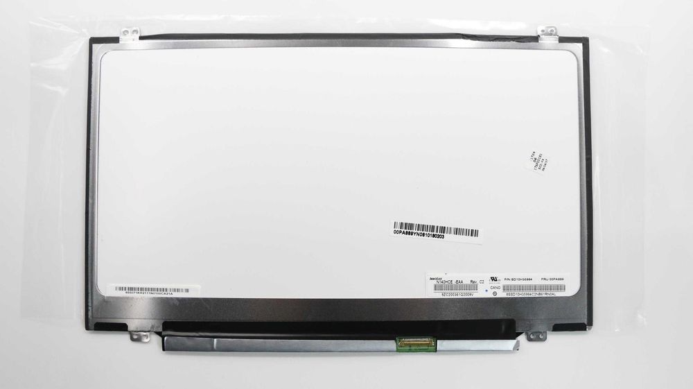 DISPLAY NOVO 00PA889 para LENOVO ThinkPad L460 MT20FV, MT20FU; T460p MT20FX, MT20FW; E460 MT20ET, MT20EU; E465 MT20EX
