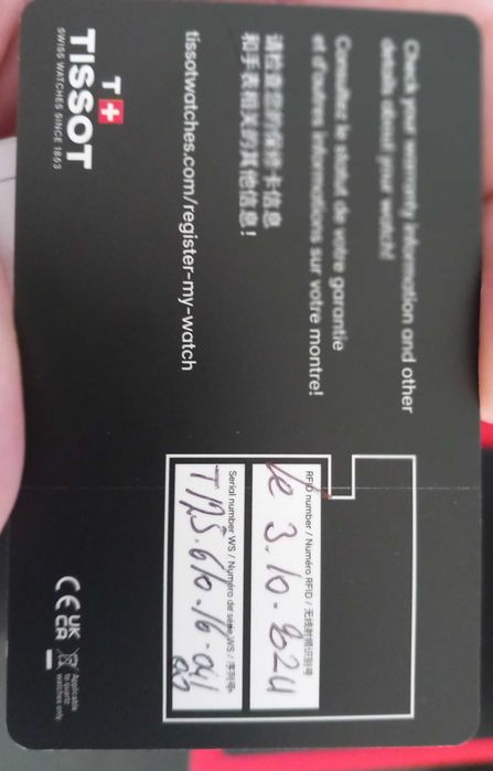 Relógio Tissot Supersport com garantia