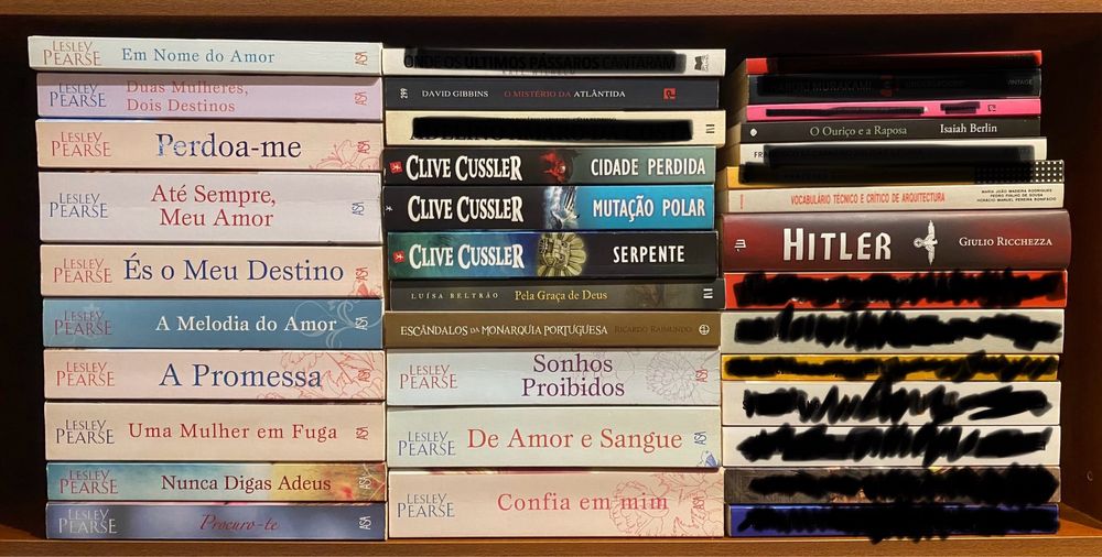 Livros vários - Preços vários