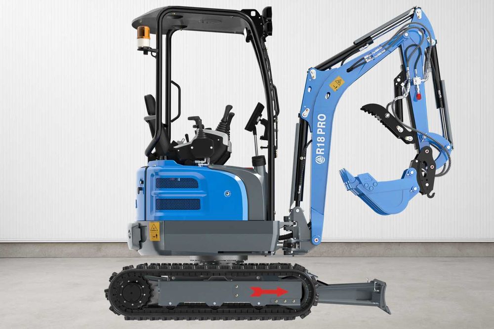 MINI GIRATORIA 1800kg R18-PRO