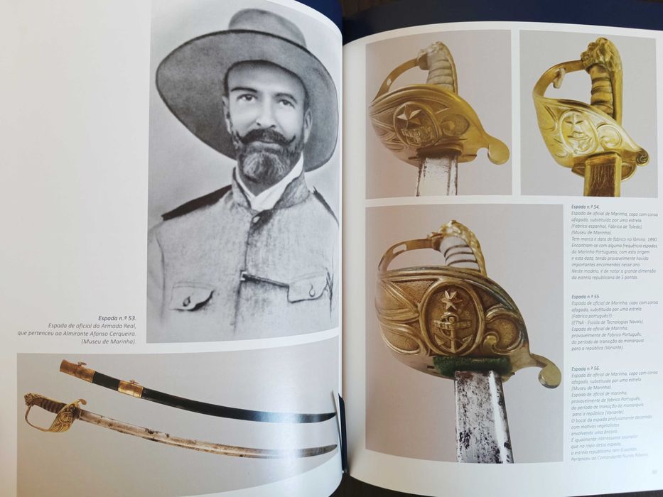 Livro: Espadas, Sabres, Adagas e Talins da Marinha Portuguesa