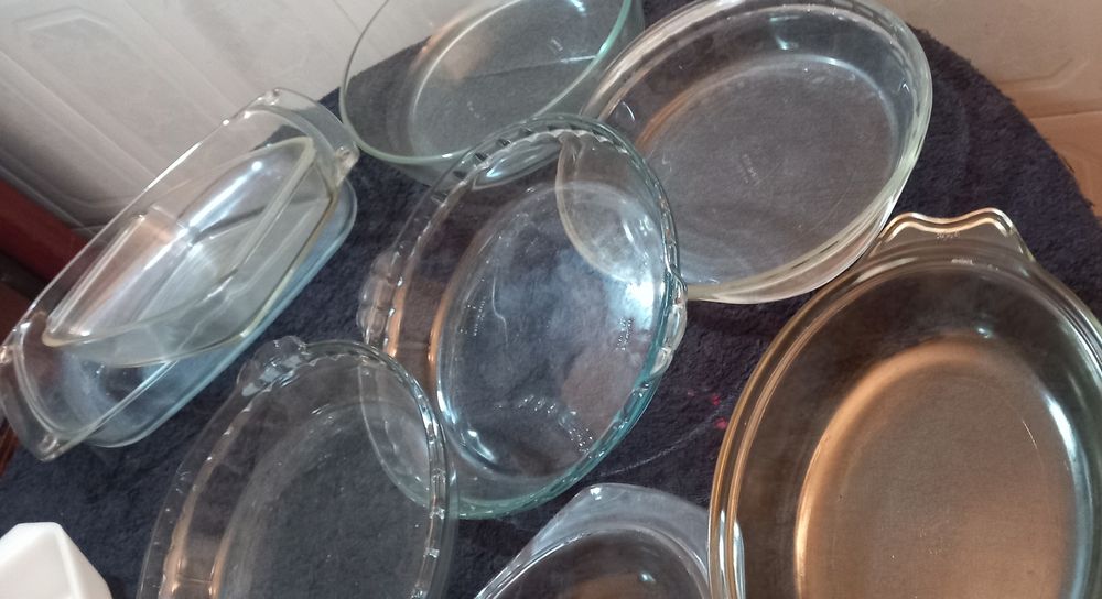 Travessas/Assadeiras em Vidro Pirex