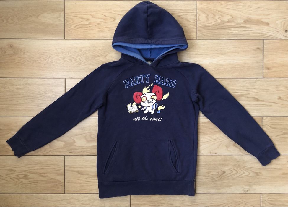 Granatowa bluza Cropp L