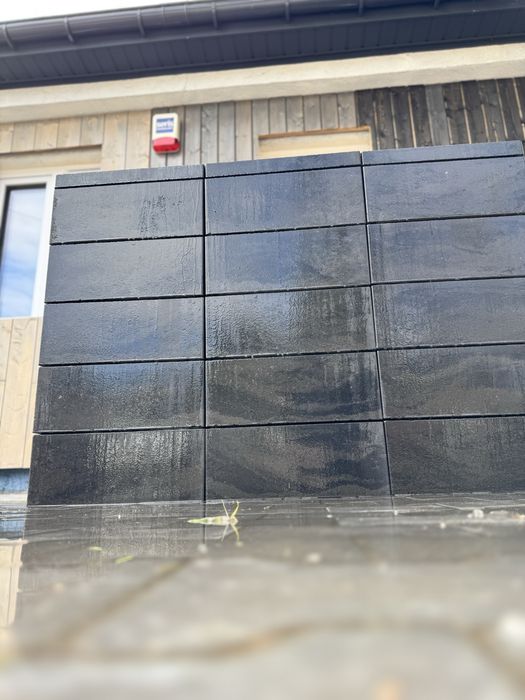 PROMOCJA 500x200x200 Czarny ONYKS 500x200x200 Pustak Ogrodzeniowy