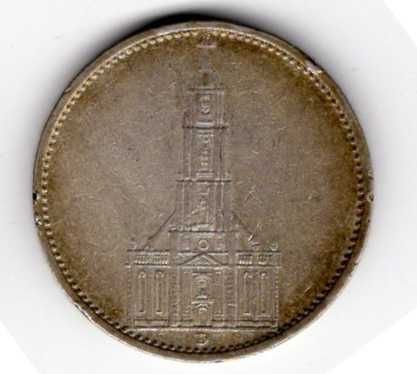 5 marek Katedra 1935 srebro, Ag