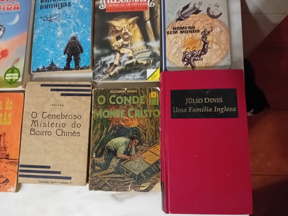 Conjunto de 12 Livros Antigos Diversos