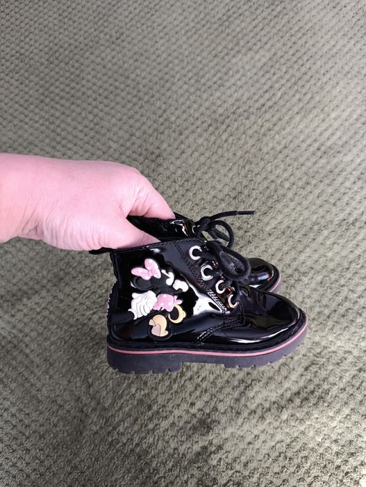 Черевики/ботінки на дівчинку 23 розмір,стелка 15см.Міккі Маус