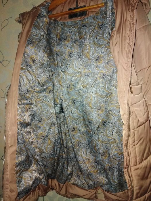 Пуховик зимовий, теплий