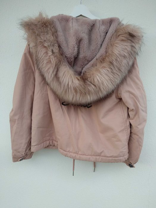 Blusão Rosa Bershka XS