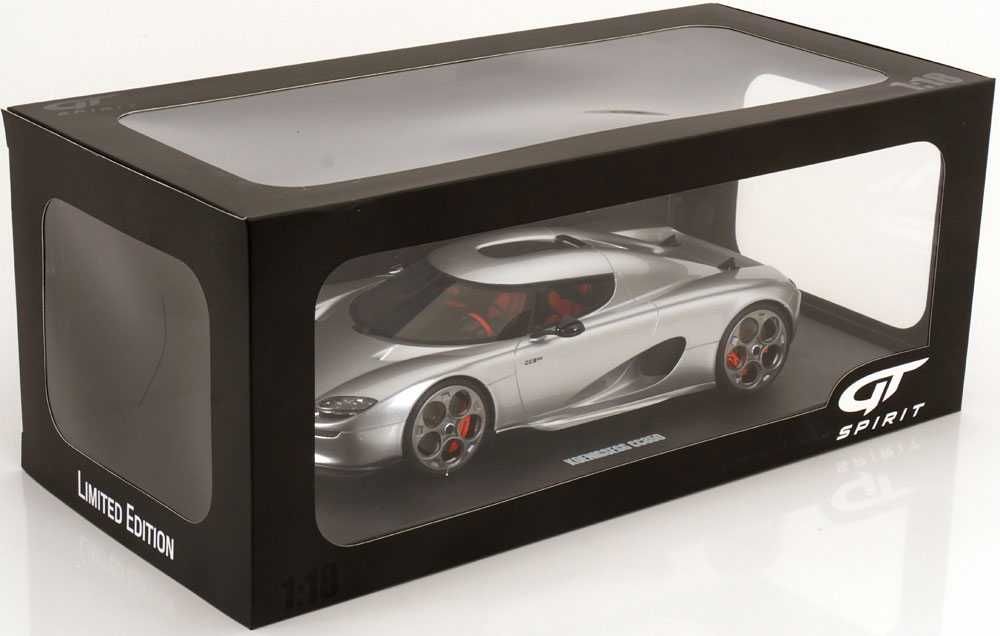 1/18 koenigsegg cc850, 2022 silver (gt spirit)